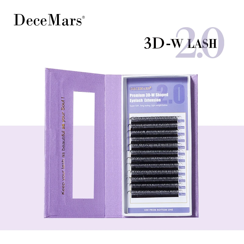 DeceGrain-Extension de cils 3D en forme de W (2.0)
