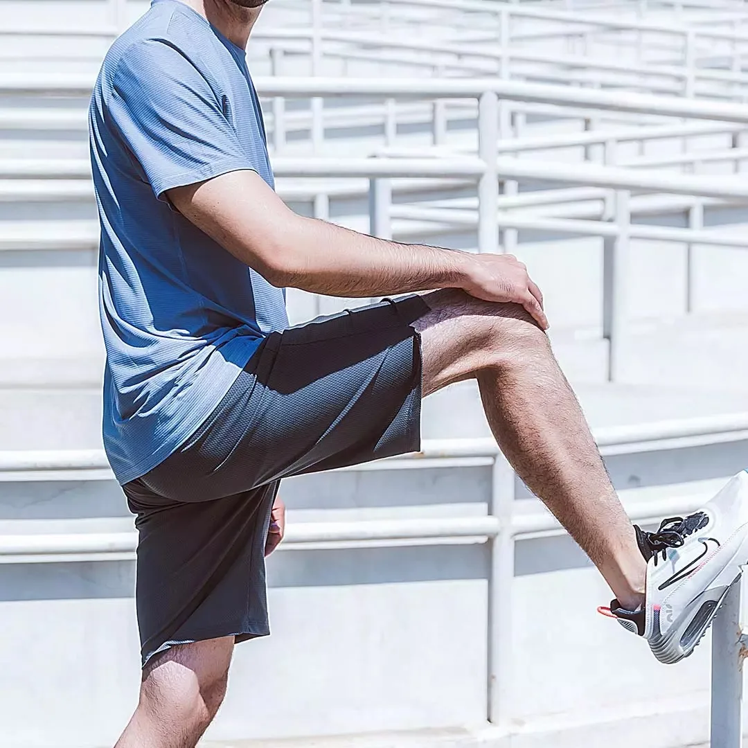 샤오미 SKAH 얼음 실크 멋진 느낌 빠른 드라이 반바지 탄성 패브릭 빠른 건조 비치 바지 남성 캐주얼 스포츠 짧은 바지