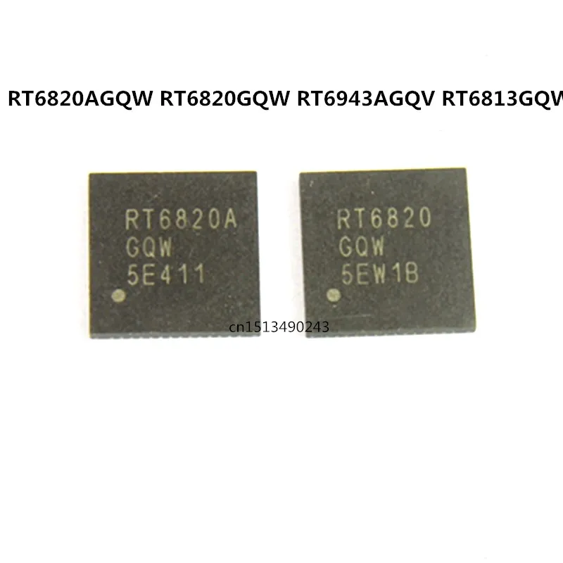 Оригинал, 1 шт./RT6820AGQW RT6820GQW RT6943AGQV RT6813GQW QFN