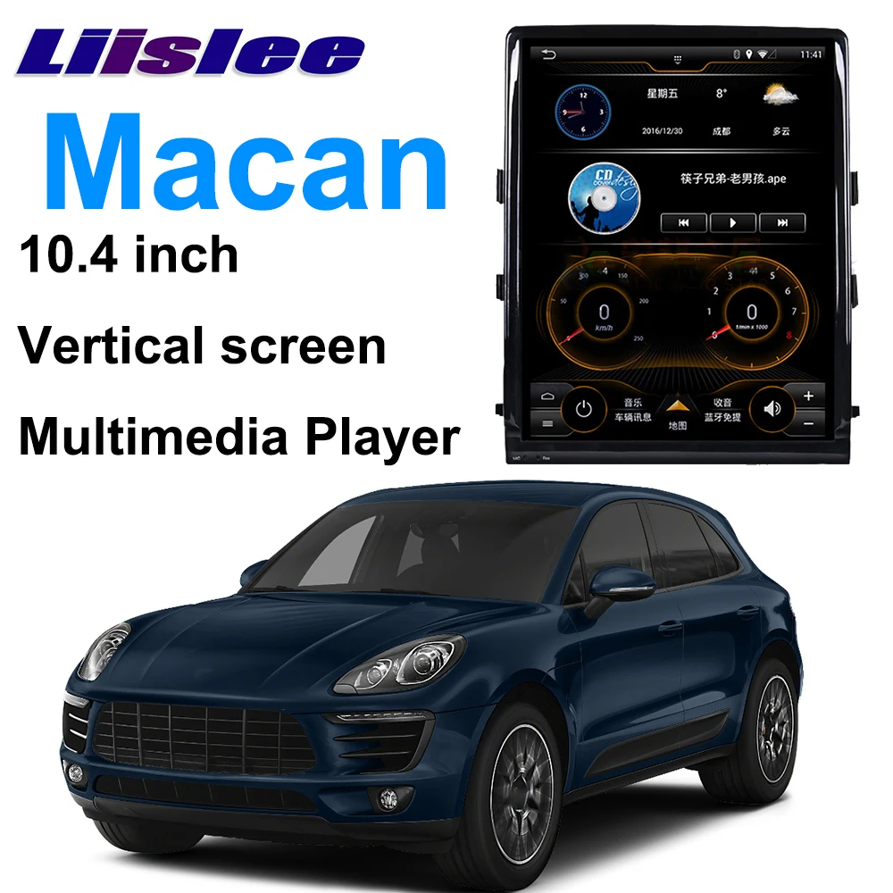 

LiisLee Car Multimedia GPS Audio Hi-Fi Radio Stereo For Porsche Macan 95B 2014~2018 Original PCM3.1 Style Navigation NAVI