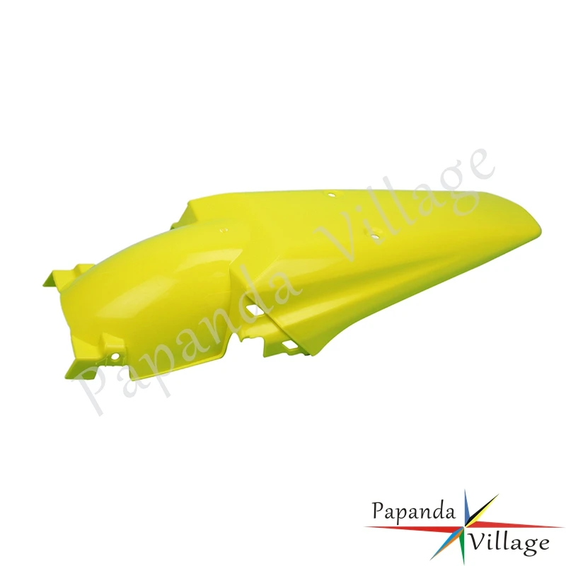 Yellow Dual Sport Rear Fender Motocross Tail Mudguard Splash Cover For SUZUKI DR DRZ 70 125L 200 400 RM 85 100 RMZ 250 450