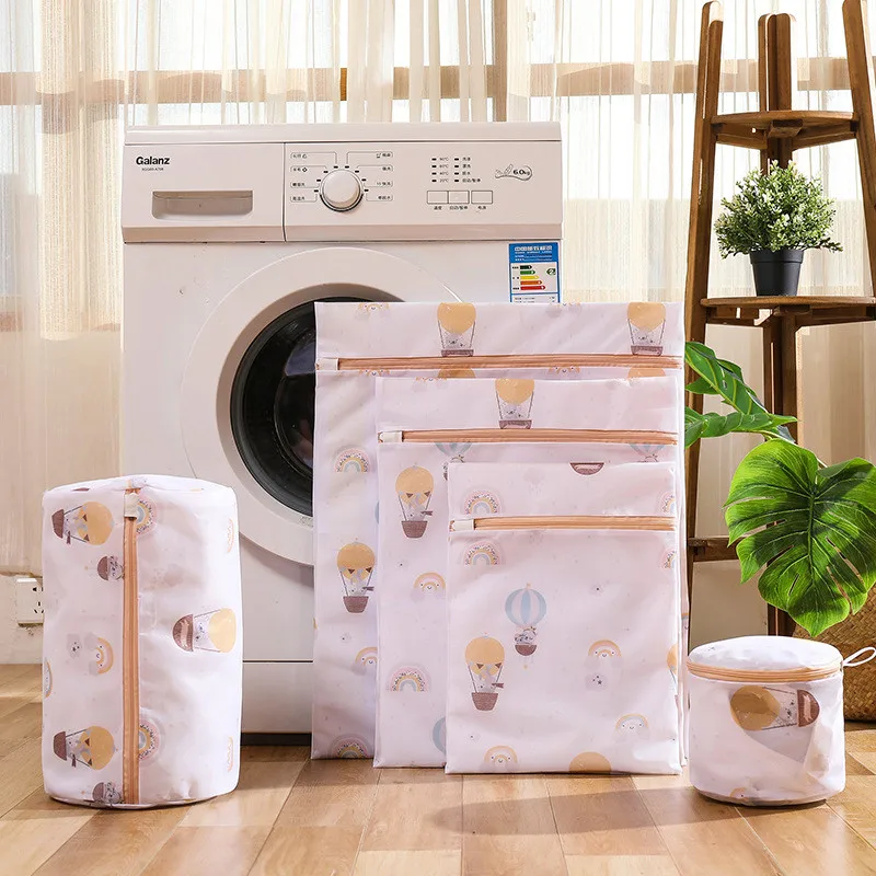 Laundry Washing Bag for Bra Underwear Mesh Polyester Dirty Laundry Basket Wash Bra Bags Storage Lingerie Machine Washing Net Bag