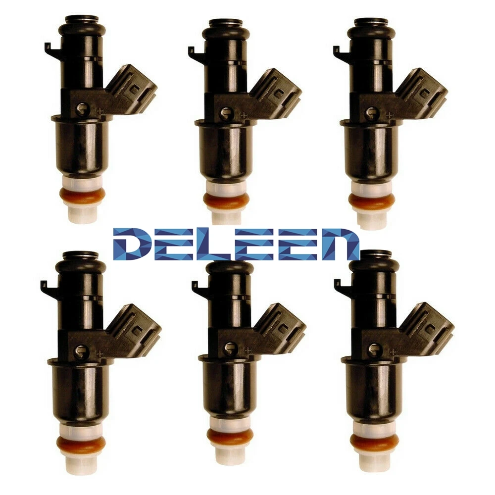 

Deleen 6x Fuel Injector For H onda FJ485 16450-RCA-A01 Fine injector Car Accessories