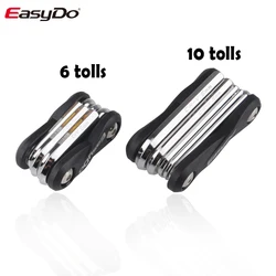 EasyDo Portable MTB Mountain cycle multipurpose wrench Touring pocket multi tool Screwdriver Motorcycle bicycle bike allen fix