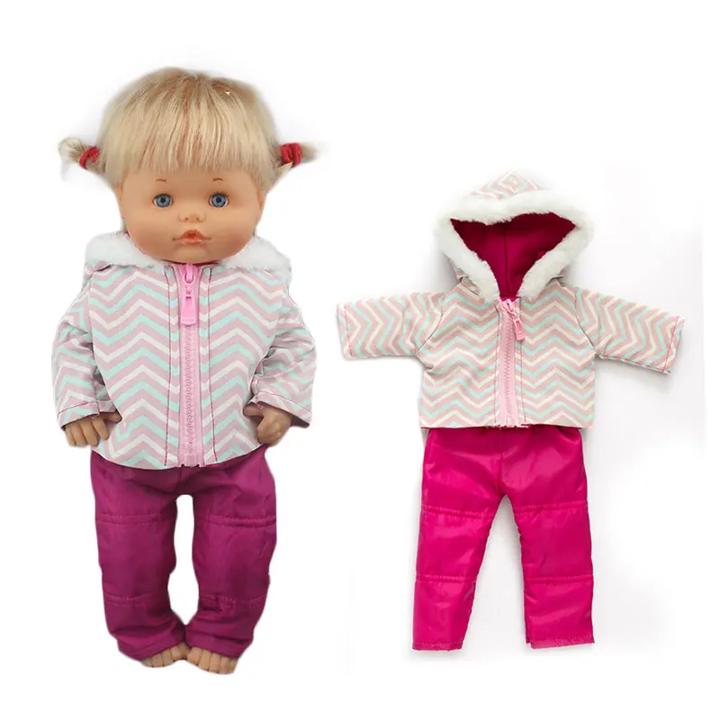 Traje de plumón para muñeca Nenuco de 42 cm y 17 pulgadas, ropa de invierno, 2022