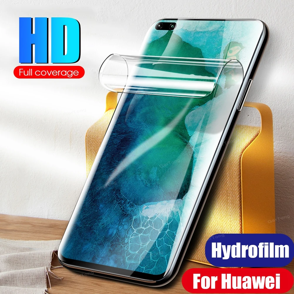 HD Full Cover Hydrogel Film For Huawei Honor V30 Pro V 30 20 Pro 20S V20 Screen Protector High Clear protective Film Not Glass