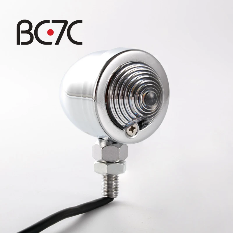 Motorcycle Chrome Front Spotlight Passing Lamp Mount Fog Light Bar Motorbike Black Bracket Bar Turn Signal For Harley