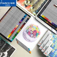 Marco Raffine Crayons Colored Pencils 72 Colors for Coloring Books Artist Pastel Premier Pencil Lapis de Color Oily Paint Pens