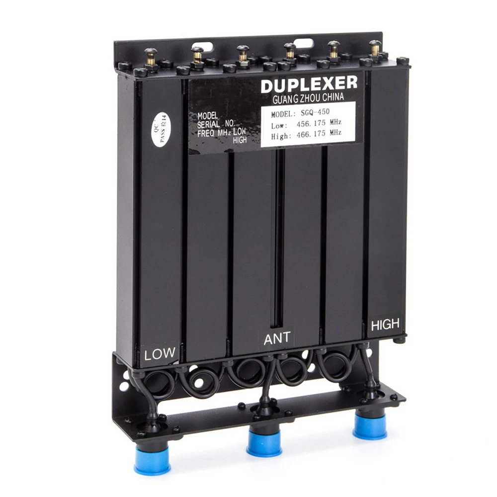 UHF 400-470MHz 30W Duplexer for Radio Repeater with Preseted Low Frequency 462MHz & High Frequency 467MHz & N Female connectors