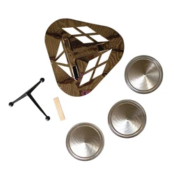 Tricone resonator guitar kit with cover plate, cone,bridge accessories, Tricone style, full set