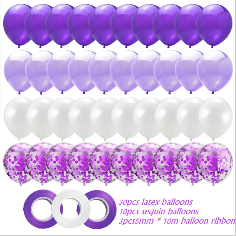 40pcs 12inch Rose Gold Latex Balloon Set Birthday Party Decoration Wedding Baby Shower Anniversary image 5