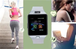 Digital Touch Screen Smart Watch DZ09 Q18 Bracelet Camera Bluetooth WristWatch SIM Card Smartwatch Ios Android Phones Support