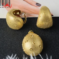 Sunny Jewelry 2021 Fashion Copper Sets For Women New Design Earrings Pendant High Quality geometric Wedding Party Gifts Trendy