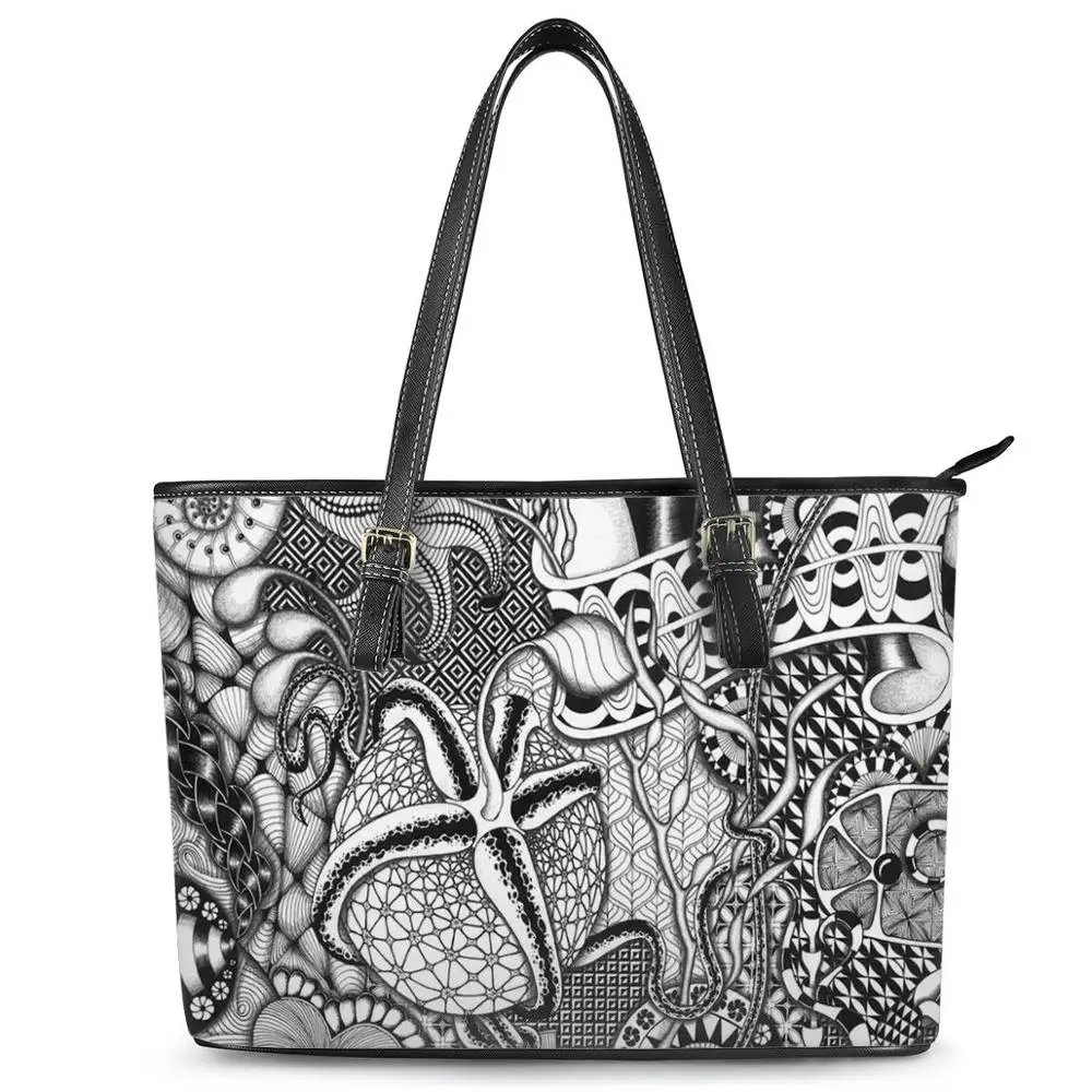 

Polynesian Traditional Tribal Print Designable Women Bag Handbag Fashion tote Shoulder Bag Handbags For Girls Trendy Hand bags