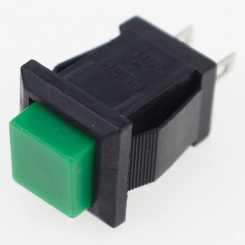 6PCS ON-OFF Momentary/Latching square push ON switch 2A 250V/4A 125V AC electric switch DS-429