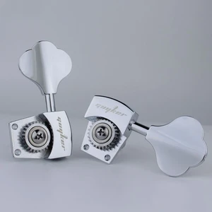 Zahnradanpassung 1:26, Open Gear Tuner, Kopf des Kopfes der Jazz Electric Machine, Gitarre, niedrig, Chrom 12 Hauptverkaufsarm -Jazz -Bass - №5