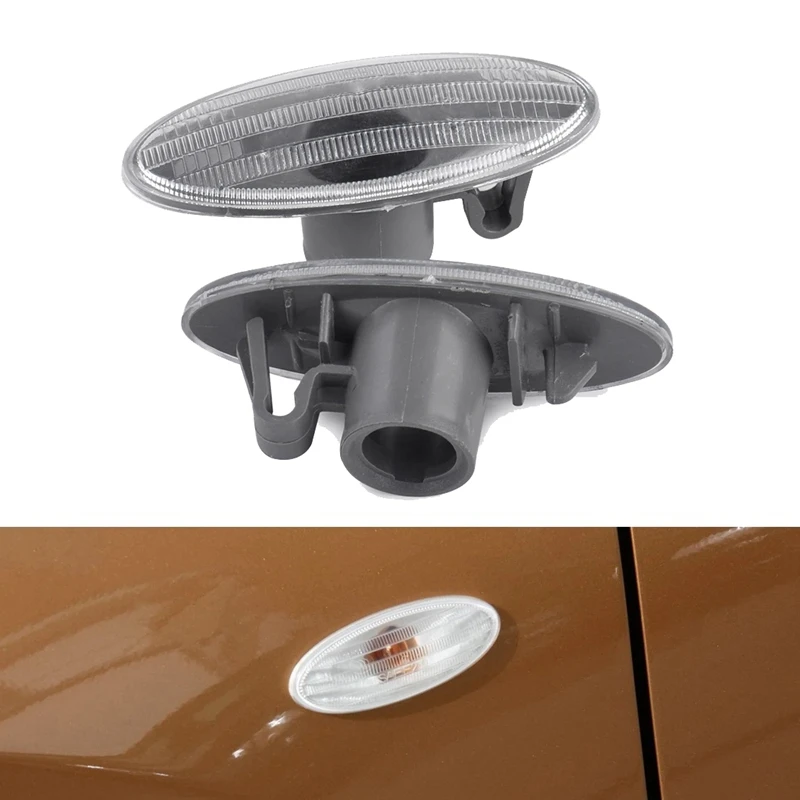 Auto Side Marker Licht Fender Light Repeater Lamp Indicator Voor Nissan Vierkante Juke Blad Opmerking Micra Maart Juke Micra