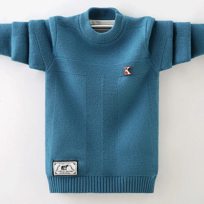 Children\'s sweater FALL Winter New Cotton Clothing Hedging Sweater teenage boys Sweater Children\'s clothing 10 12 14 years