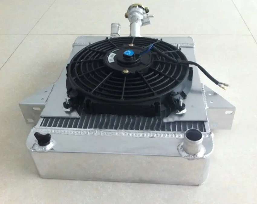 

3 ROW Alloy Aluminum Radiator + Shroud + Fan For 1966-1973 Triumph GT6 1967 1968 1969 1970 1971 1972 Hot Selling