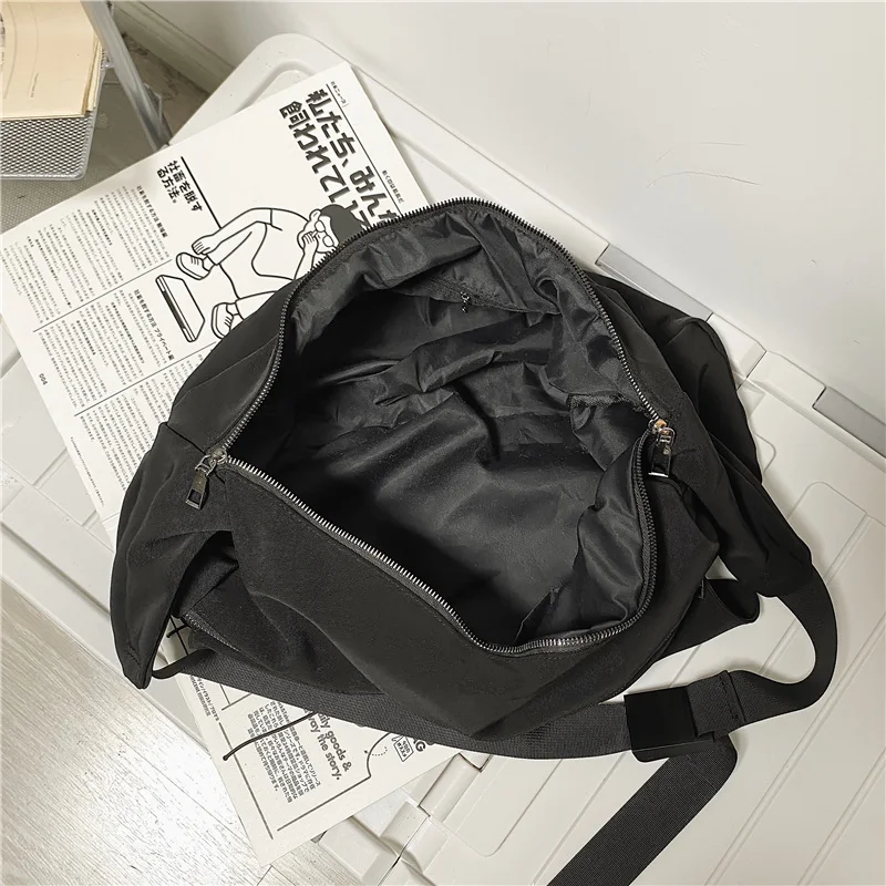 Brand High Quality Nylon Shoulder Bag South Korean style Large Capacity Leisure Or Travel Bag Unisex Fashion Solid Package