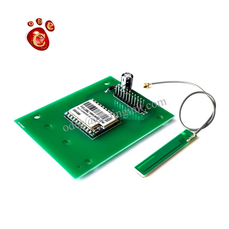 GSM SMS GPRS communication Clamshell card slot instead of SIM900 transfer extension module positioning hole DIY