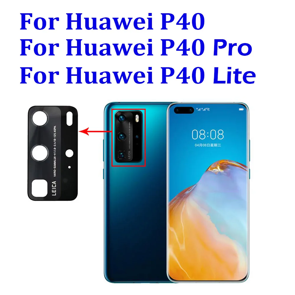 Rear Camera Glass Lens For Huawei P20 P30 P40 Lite E P40 Pro P40 Lite 5G Glass Lens Camera With Glue Replacement Tool image 2