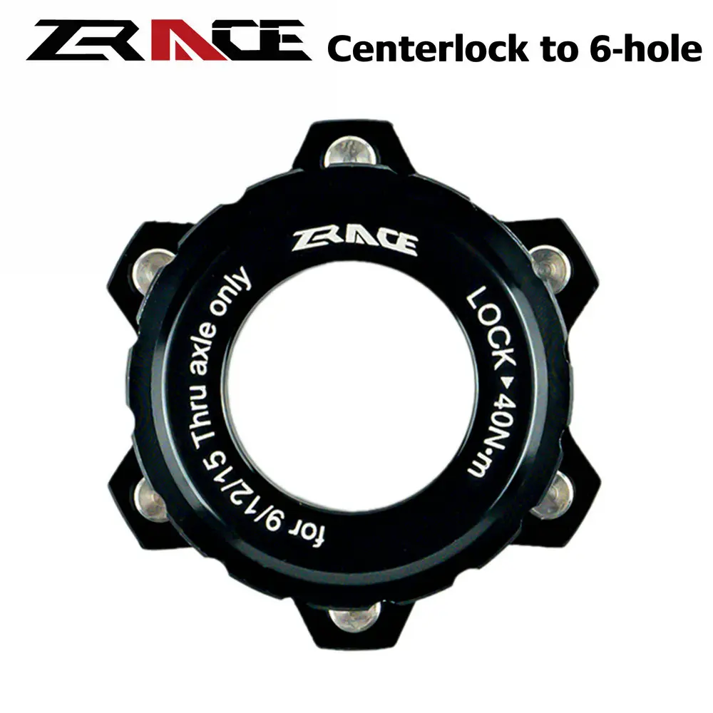 AliExpress ZRACE Center Lock to 6-holes Adapter, Center Lock conversion 6 holes Brake Disc, Centerlock for 6 Bolts, SM-RTAD05 / SM-RTAD10