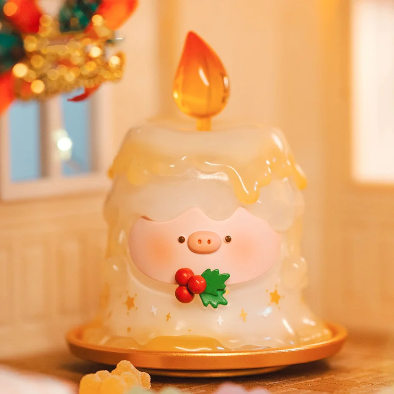 

Pre-Sale Blind Box Toys Sweet Treasure Piggy Winter Gift Christmas Series Surprise Bag Kawaii Doll Ornaments for Girl Heart Gift