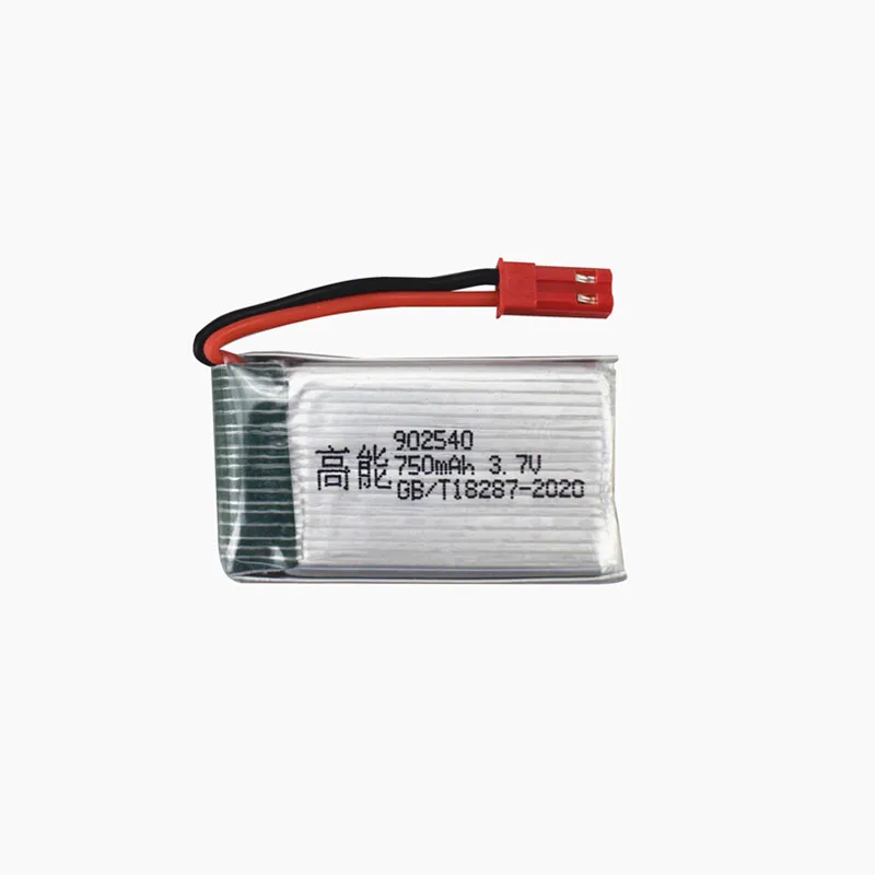 1S Lipo Battery 3.7V 750mah 25C JST Plug Connector for MJX X400 X400W X800 X300C X500 Sky Viper S1700 S1750 V2400HD V2450 S670