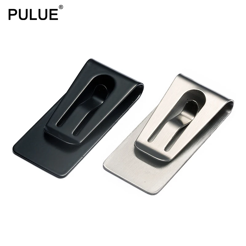 High Quality Stainless Steel Metal Money Clip Silver Brass Cash Clamp Holder Wallet Men Women Multipurpose Money Holder