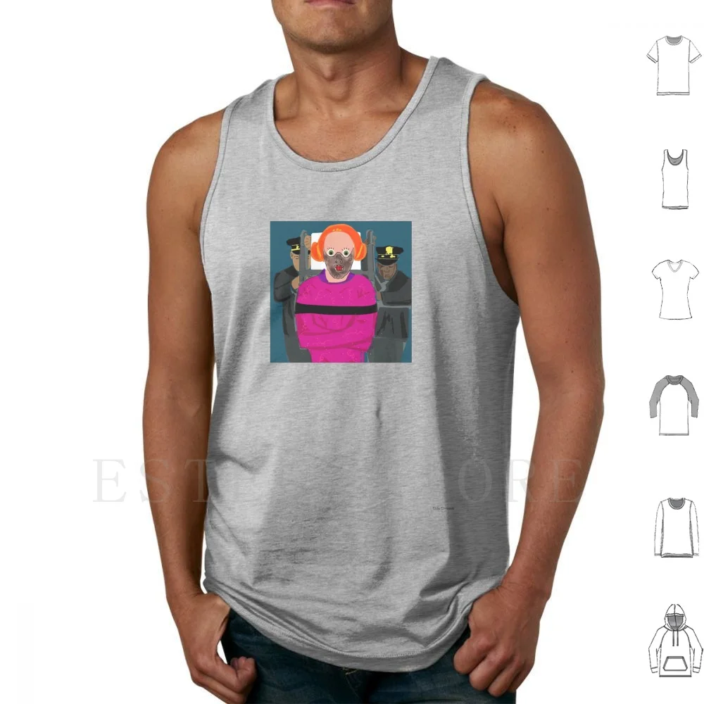 Celia Lector Tank Tops Vest Sleeveless Celia Celiaconsuela Ghastlyordeals Psychopath Hannibal Cannibal Scary
