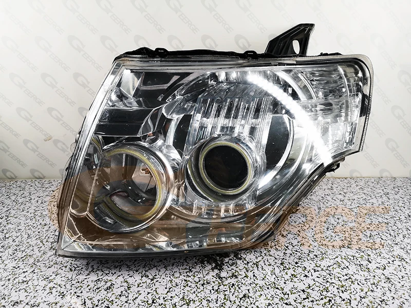 itsubishi PAJERO IV Shogun MONTERO Ultra Bright COB Led Angel Eyes Kit Halo Rings Car Accessories کے لیے