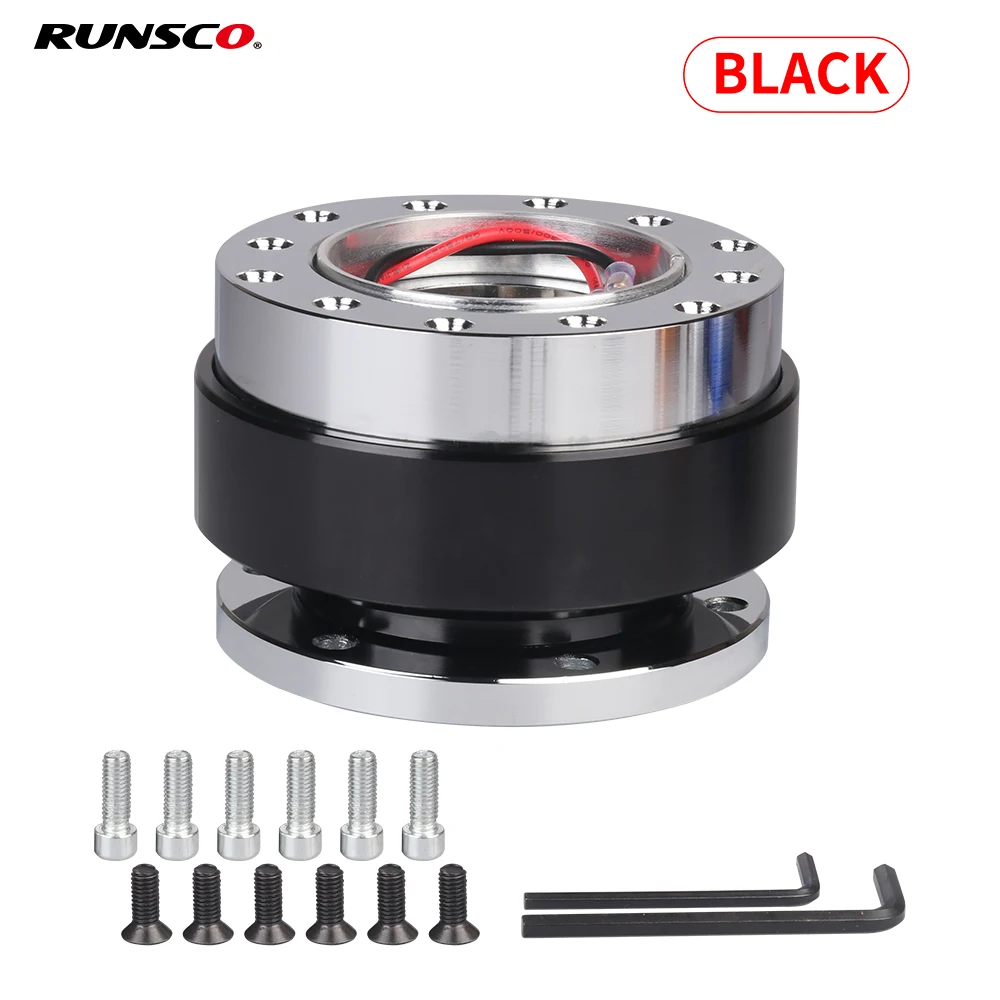 Universal Auto Tuning Lenkrad Quick Release Hub Adapter Snap Off Boss Kit Auto Zubehör – Detail 11