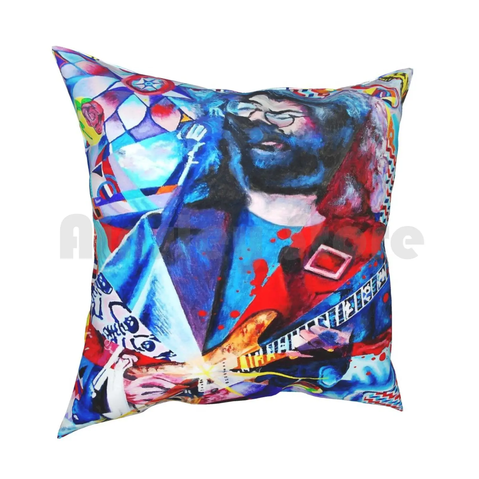 Jerome Thirteen Point Oh Pillow Case Printed Home Soft DIY Pillow cover Jerry Garcia Art Jerry Garcia Kevin J Cooper