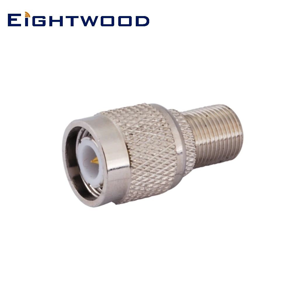 

Eightwood 5PCS TNC to F RF Coaxial Adapter TNC Plug Male to F Jack Female Straight RF Coaxial Connector