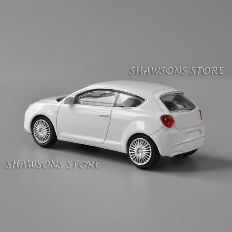 1:43 Scale Diecast Car Model Toys Alfa Mito Miniature Replica