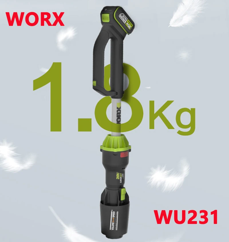 WORX เครื่องเป่าลม WU231เครื่องเป่าผมเครื่องดูดฝุ่นในครัวเรือน