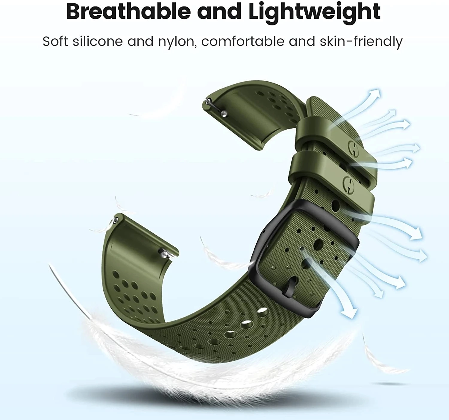 استبدال سوار معصم من السيليكون حزام للقطبية فانتاج م لتحديد المواقع الرياضة ساعة ذكية حزام الساعات سوار المعصم الفرقة Correa الملحقات