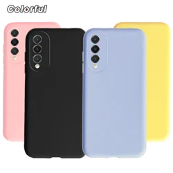 Simple Silicone Case For Vivo Y11S Case Candy Color Soft TPU Phone Cover For Vivo Y12S Y 12s 2021 vivoY11s V2027 V2029 Bumper