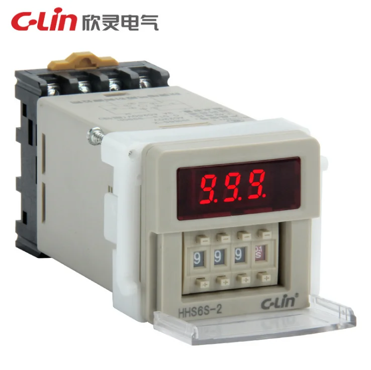 C-Lin HHS6S-2 Original Time Relay (is JSS20-48AMS JSS21-A Updated version) 0.01s~9990h