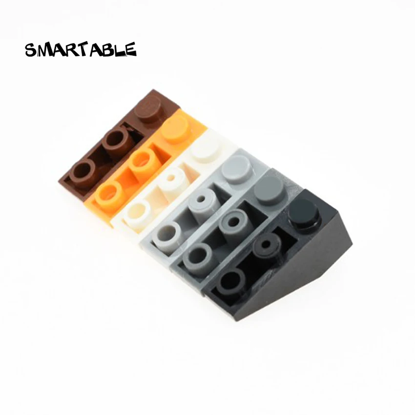 

Smartable Brick Slope Inverted 45 1x3 Building Blocks MOC Part Toy For Kid Creative Compatible All Brands 4287 60pcs/lot