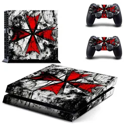 Biohazard Umbrella PS4 Skin Sticker Decal Cover For PS4 Console & Controller Skins