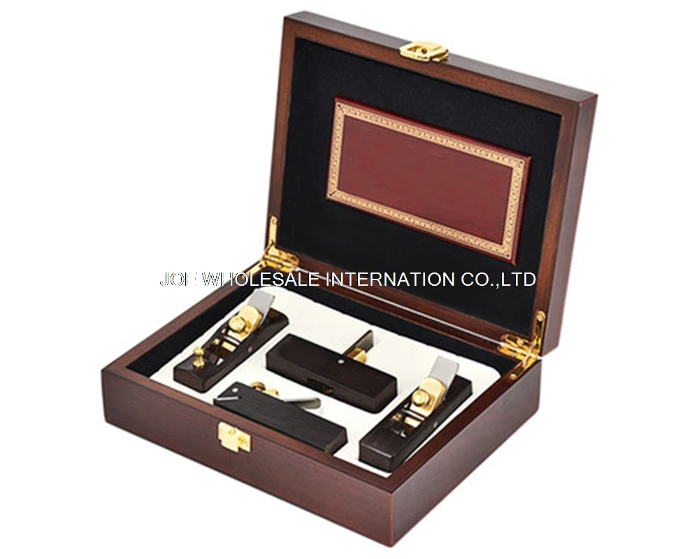 European style ebony extra small light planer 4pcs gift box pack