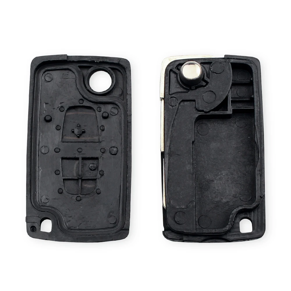 KEYYOU Modified Folding Flip Remote Key Shell 2 Buttons For Citroen C1 C2 C3 Saxo /Xsara /Picasso /Berlingo