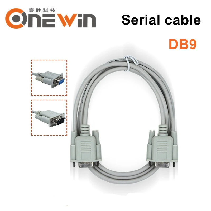 ชายหญิง DB9 9ขา Serial Cable หญิงหญิงสายอะแดปเตอร์ข้อมูลอะแดปเตอร์