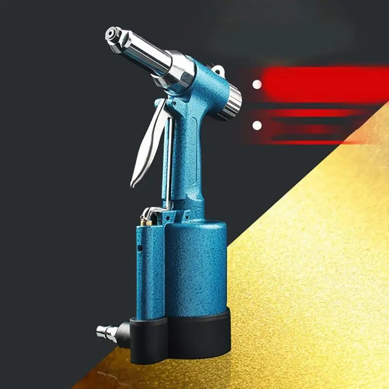 2.4-5.0MM Industrial Pneumatic Air Hydraulic Rivet Gun Riveter Nut Riveting Tool Pneumatic Riveting Gun Rivet Tool Riveter Gun