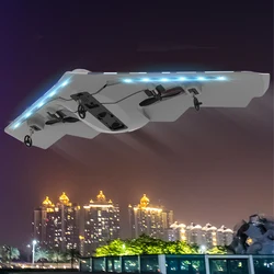 RC Glider Airplane LED Light Hand Throwing Fixed Wing Foam Outdoor Electric Plane Professional Drone TY8 Gifts Toys for boy