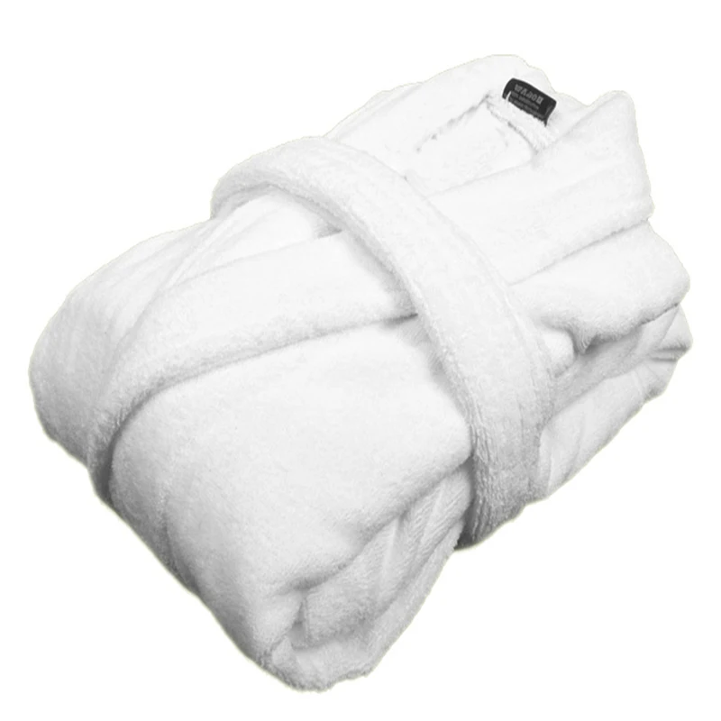 Winter Bathrobe Mens Cotton Thick Bath Robe Men Thick Plus Size Homme Peignoir Bathrobe Warm Robes Pajamas Male\'s Bathrobe