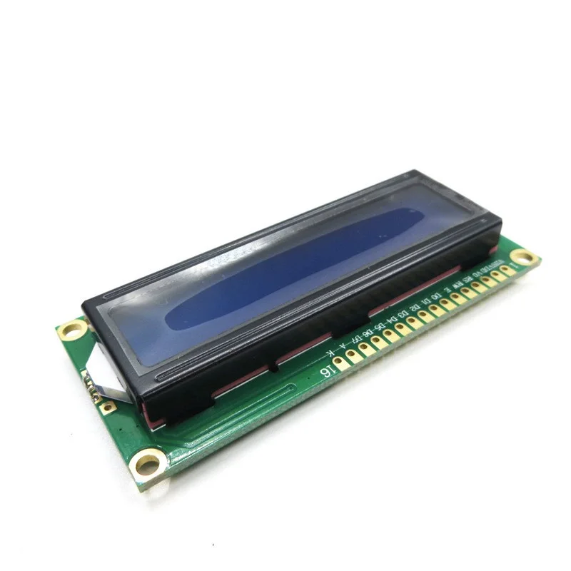 2pcs/lot LCD1602 1602 module Blue screen 1602A 16x2 Character LCD Display Module blue blacklight For arduino
