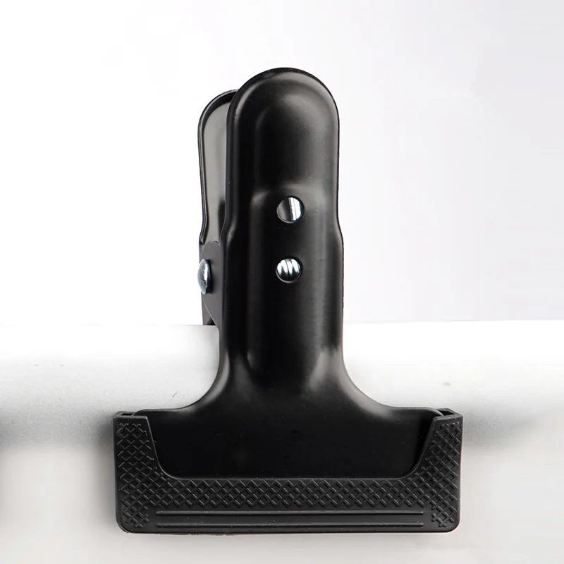 写真スタジオ用の保護スリーブ付き金属クリップ背景サポートクランプ,写真アクセサリー